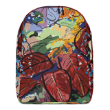 Red Leaves Minimalist Backpack - aaron_hochman_