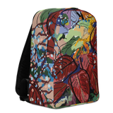 Red Leaves Minimalist Backpack - aaron_hochman_