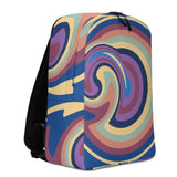 Rainbow Swirl Minimalist Backpack - aaron_hochman_