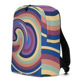Rainbow Swirl Minimalist Backpack - aaron_hochman_