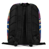 Rainbow Swirl Minimalist Backpack - aaron_hochman_
